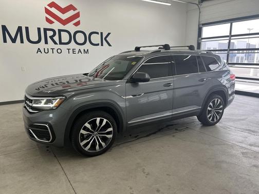 Platinum Gray Metallic 2022 Volkswagen Atlas 3.6L SEL Premium