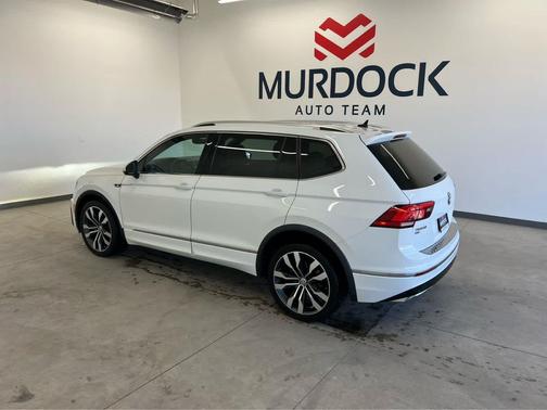 Pure White 2021 Volkswagen Tiguan 2.0T SEL R-Line 4MOTION