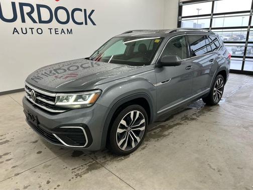 Platinum Gray Metallic 2021 Volkswagen Atlas 3.6L SEL Premium