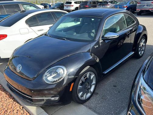 Deep Black Pearl Metallic 2013 Volkswagen Beetle 2.0T Fender Edition