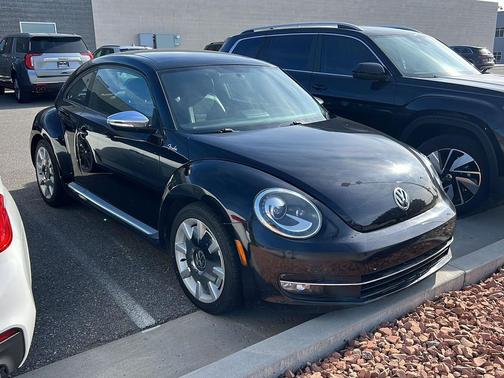 Deep Black Pearl Metallic 2013 Volkswagen Beetle 2.0T Fender Edition