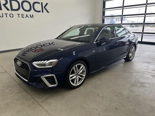 Navarra Blue Metallic 2024 Audi A4 45 S line Premium Plus
