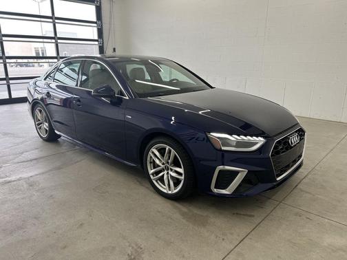 Navarra Blue Metallic 2024 Audi A4 45 S line Premium Plus