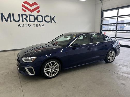 Navarra Blue Metallic 2024 Audi A4 45 S line Premium Plus