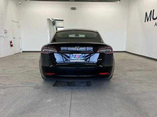 Solid Black 2022 Tesla Model 3 Performance