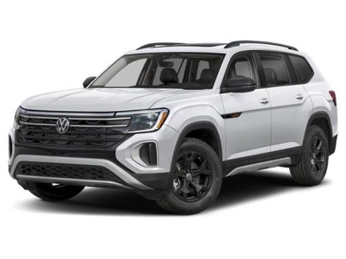 Pure White 2025 Volkswagen Atlas 2.0T Peak Edition
