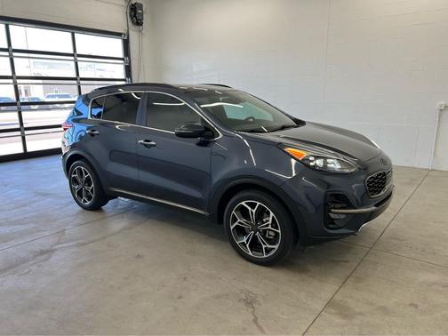 Pacific Blue 2021 Kia Sportage SX Turbo