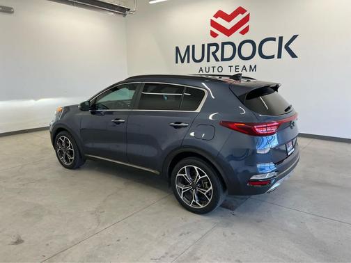 Pacific Blue 2021 Kia Sportage SX Turbo