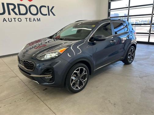 Pacific Blue 2021 Kia Sportage SX Turbo