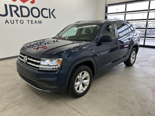 Pacific Blue Metallic 2019 Volkswagen Atlas 3.6L S
