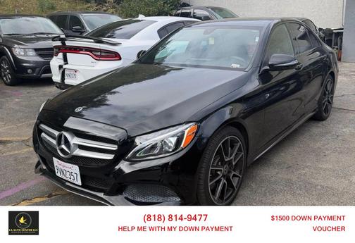 Black 2019 Mercedes-Benz C-Class C 300 Sedan 4D