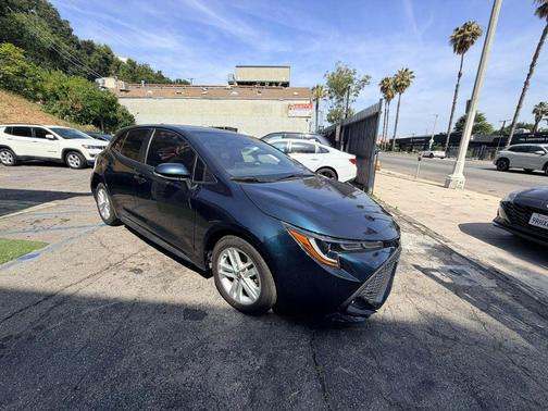 Galactic Aqua Mica 2022 Toyota Corolla SE