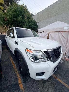 Pearl White 2018 Nissan Armada SL