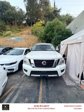 Pearl White 2018 Nissan Armada SL