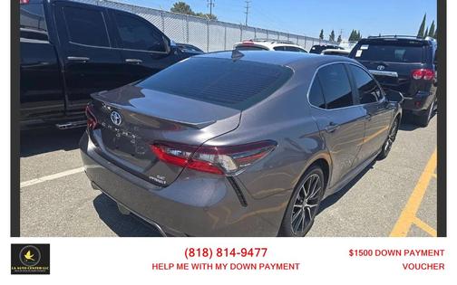 Predawn Gray Mica 2024 Toyota Camry Hybrid SE