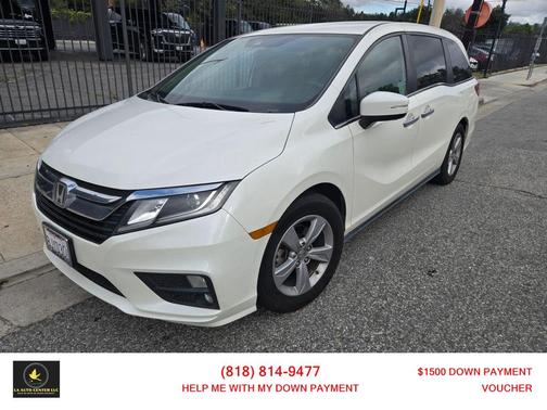 White Diamond Pearl 2019 Honda Odyssey EX
