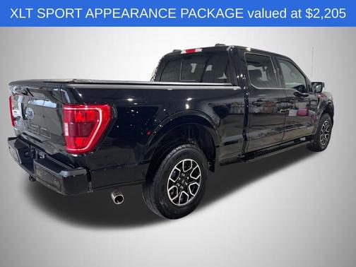 AGATE BLACK METALLIC 2023 Ford F-150 XLT