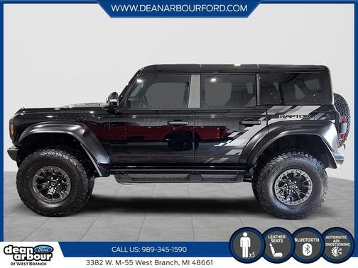 SHADOW BLACK 2025 Ford Bronco RAPTOR