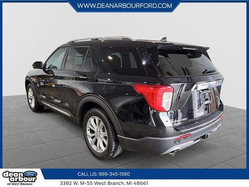 AGATE BLACK METALLIC 2023 Ford Explorer LIMITED