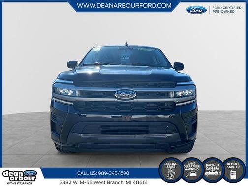 AGATE BLACK METALLIC 2024 Ford Expedition XLT