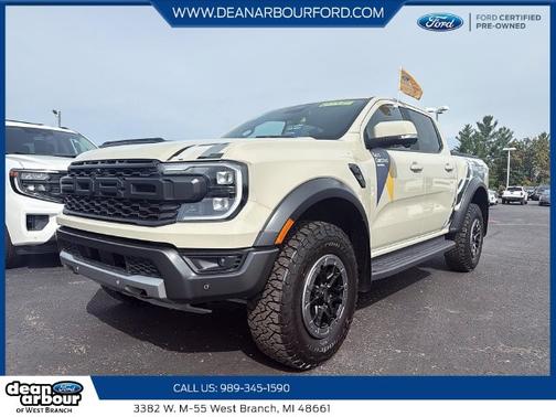 DESERT SAND 2025 Ford Ranger RAPTOR Truck