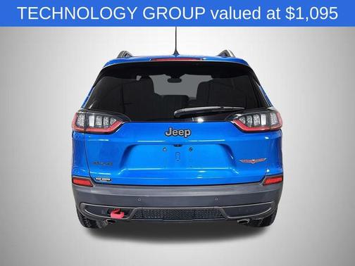 Hydro Blue Pearlcoat 2019 Jeep Cherokee TRAILHAWK