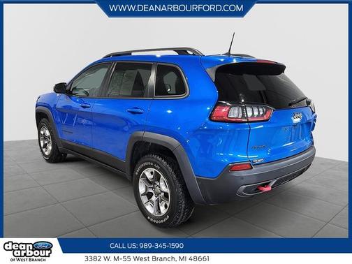 Hydro Blue Pearlcoat 2019 Jeep Cherokee TRAILHAWK