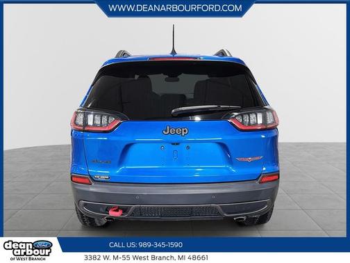 Hydro Blue Pearlcoat 2019 Jeep Cherokee TRAILHAWK