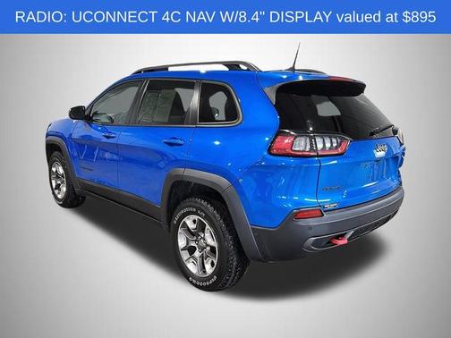 Hydro Blue Pearlcoat 2019 Jeep Cherokee TRAILHAWK
