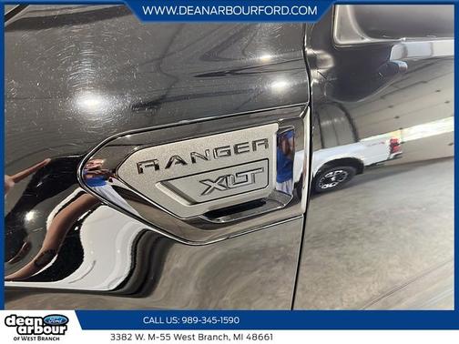 SHADOW BLACK 2023 Ford Ranger XLT