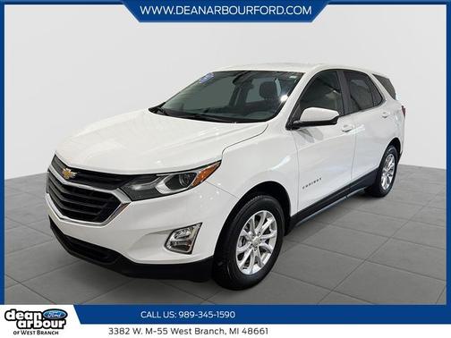 Summit White 2021 Chevrolet Equinox LT W/1LT