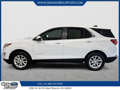 Summit White 2021 Chevrolet Equinox LT W/1LT