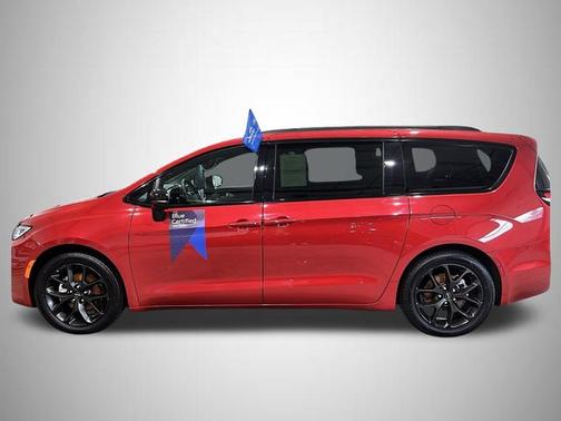 Red 2025 Chrysler Pacifica LIMITED