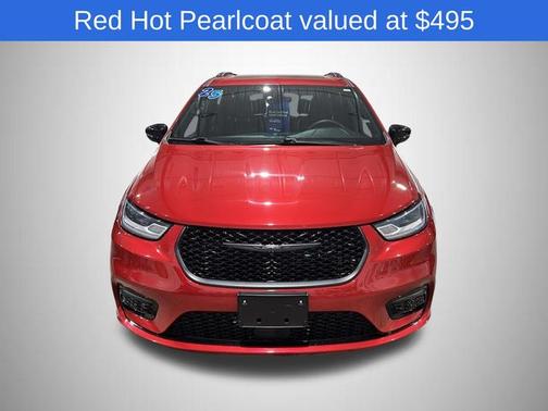 Red 2025 Chrysler Pacifica LIMITED