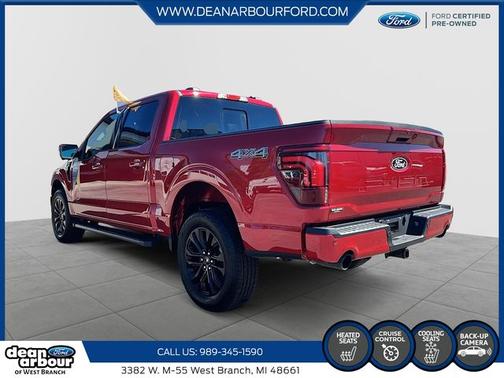 RAPID RED MET TINTED CC 2025 Ford F-150 LARIAT
