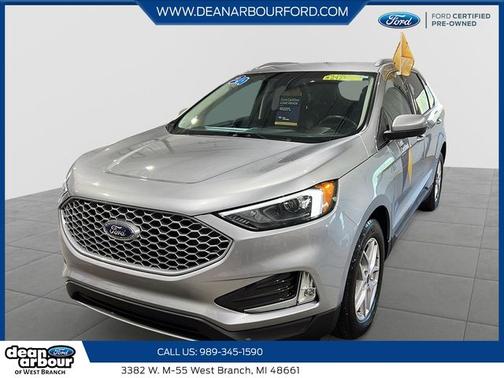 ICONIC SILVER 2024 Ford Edge SEL
