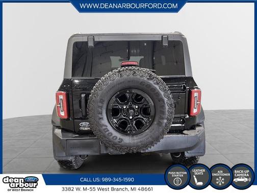 SHADOW BLACK 2024 Ford Bronco WILDTRAK