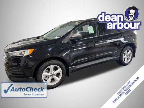 AGATE BLACK METALLIC 2024 Ford Edge SE
