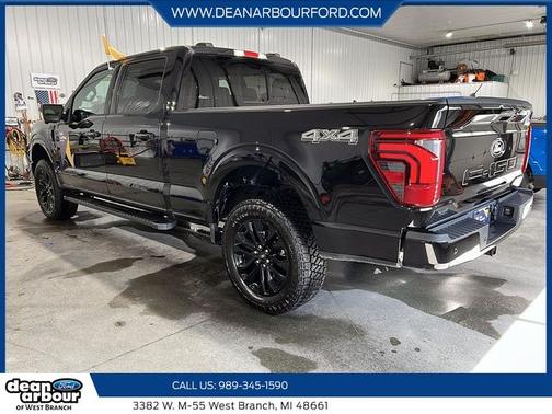 AGATE BLACK METALLIC 2025 Ford F-150 LARIAT