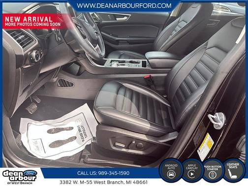 AGATE BLACK METALLIC 2024 Ford Edge SEL