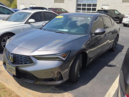Liquid Carbon Metallic 2023 Acura Integra