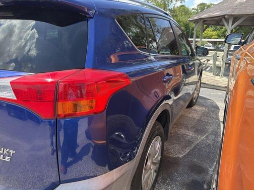 Blue 2014 Toyota RAV4 LE