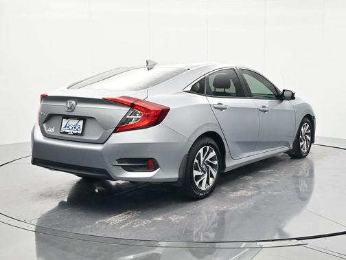 Silver 2018 Honda Civic EX