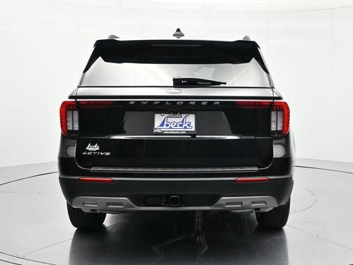 Agate Black Metallic 2026 Ford Explorer Active