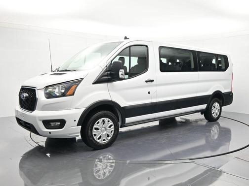Oxford White 2024 Ford Transit-350 XLT
