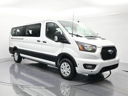 Oxford White 2024 Ford Transit-350 XLT