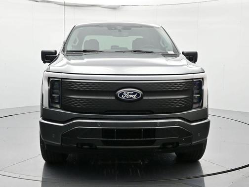 Gray Metallic 2025 Ford F-150 Lightning Flash