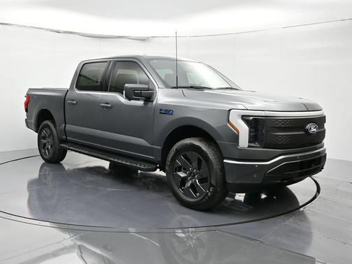 Gray Metallic 2025 Ford F-150 Lightning Flash