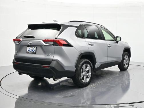 Silver Sky Metallic 2025 Toyota RAV4 Hybrid LE