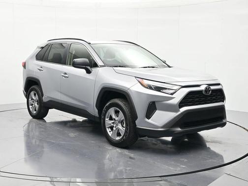 Silver Sky Metallic 2025 Toyota RAV4 Hybrid LE